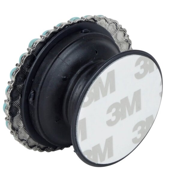 Myra Blue Opals Silver and Turquoise Phone Socket Kickstand - New - Picture 5 of 5